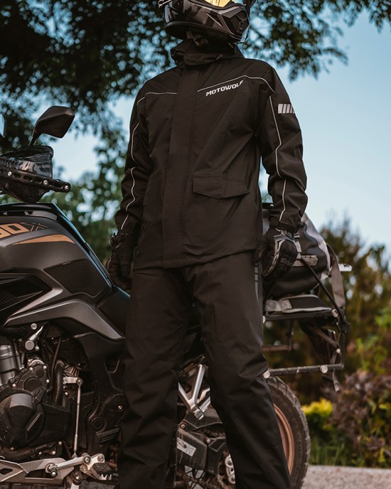 Motorcycle Riot Protection Rider’s Raincoat